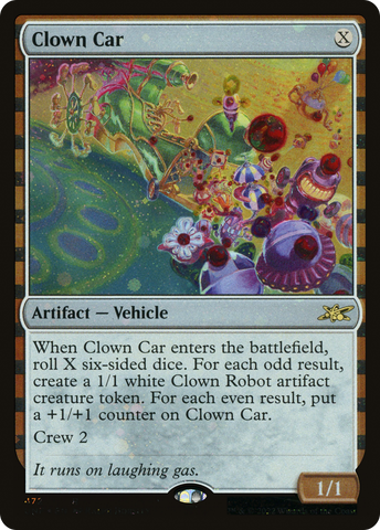 {R} Clown Car (Galaxy Foil) [Unfinity][UNF 472]