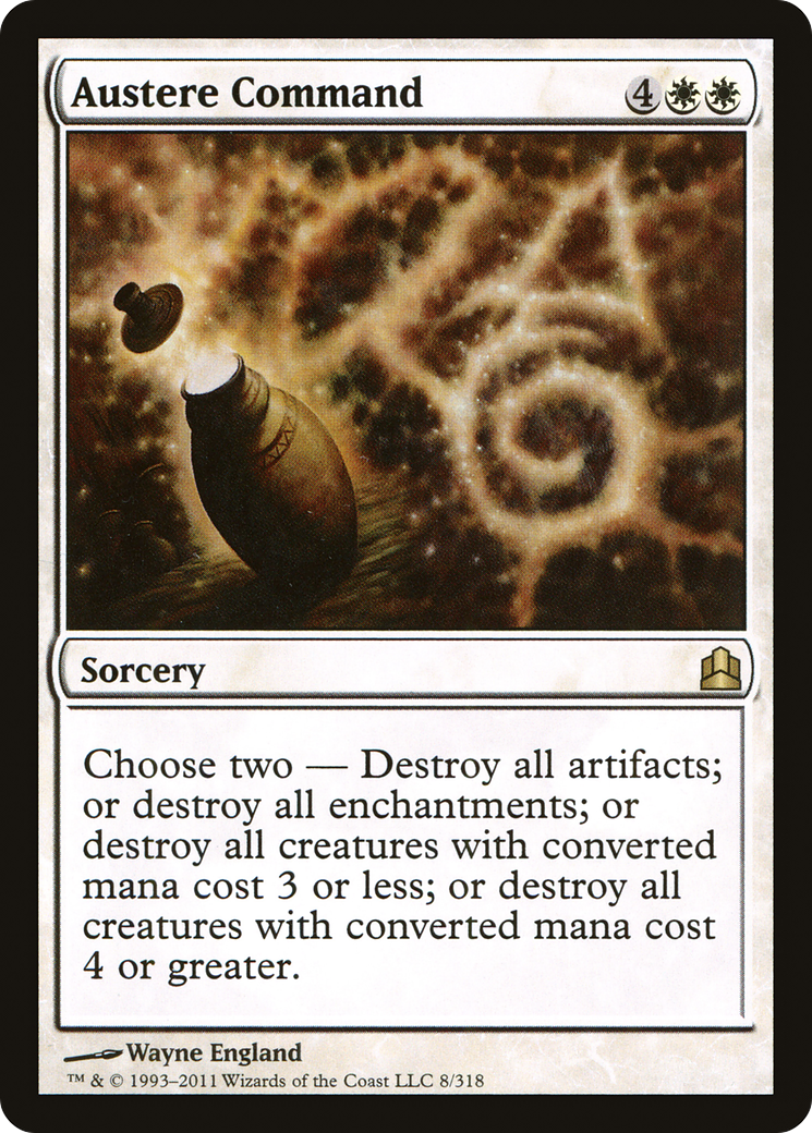 {R} Austere Command [Commander 2011][CMD 008]
