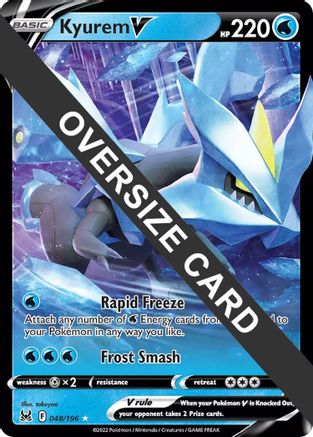 [JUM PKM-R] Kyurem V (048/196) (Jumbo Card) [Sword & Shield: Lost Origin]