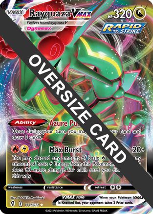 [JUM PKM-R] Rayquaza VMAX (111/203) (Jumbo Card) [Sword & Shield: Evolving Skies]