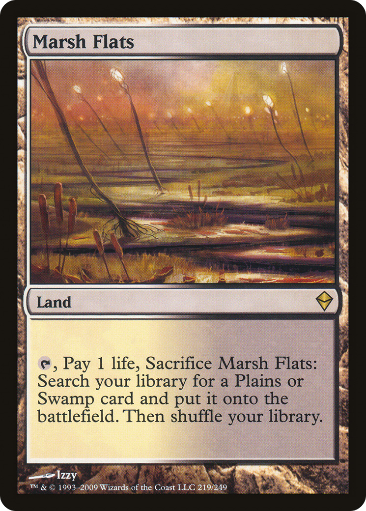{R} Marsh Flats [Zendikar][ZEN 219] - Misty Mountain Games