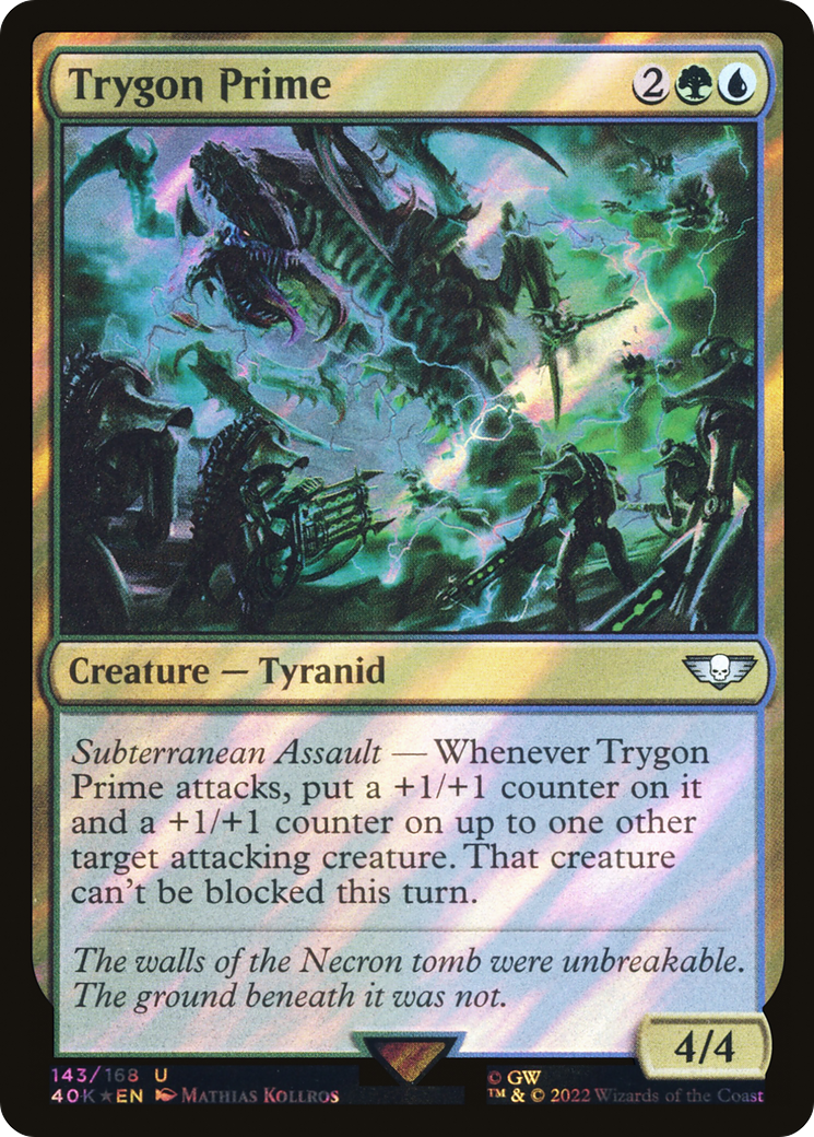 {C} Trygon Prime (Surge Foil) [Universes Beyond: Warhammer 40,000][SF 40K 143]