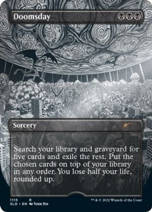 {R} Doomsday (Borderless Etched Foil) [Secret Lair Drop Series][SLD 1115]