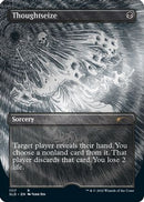 {R} Thoughtseize (Japanese Borderless Etched Foil) [Secret Lair Drop Series][JA SLD 1117]