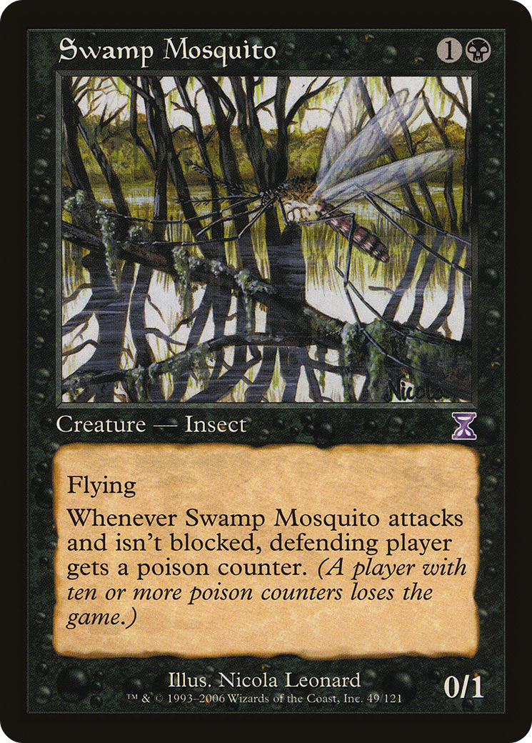 {R} Swamp Mosquito [Time Spiral Timeshifted][TSB 049] - Misty Mountain Games