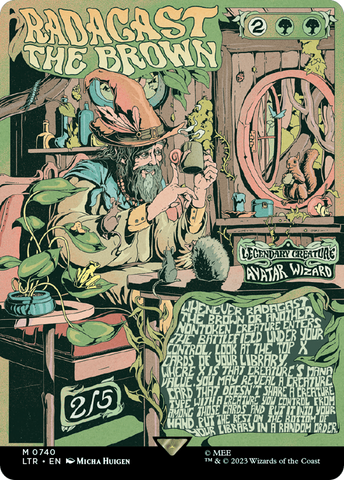 {R} Radagast the Brown (Borderless Poster) [The Lord of the Rings: Tales of Middle-Earth][LTR 740]