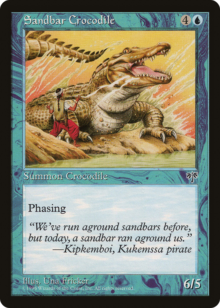 {C} Sandbar Crocodile [Mirage][MIR 088]