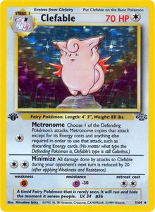 [PKM-R] Clefable (1/64) [Jungle 1st Edition]