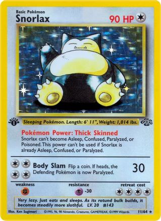 [PKM] Snorlax (11/64) [Jungle Unlimited]