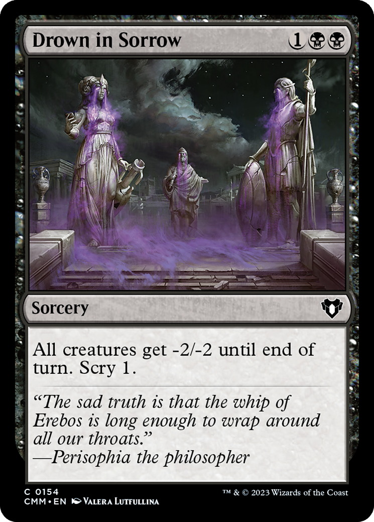 {C} Drown in Sorrow [Commander Masters][CMM 154]
