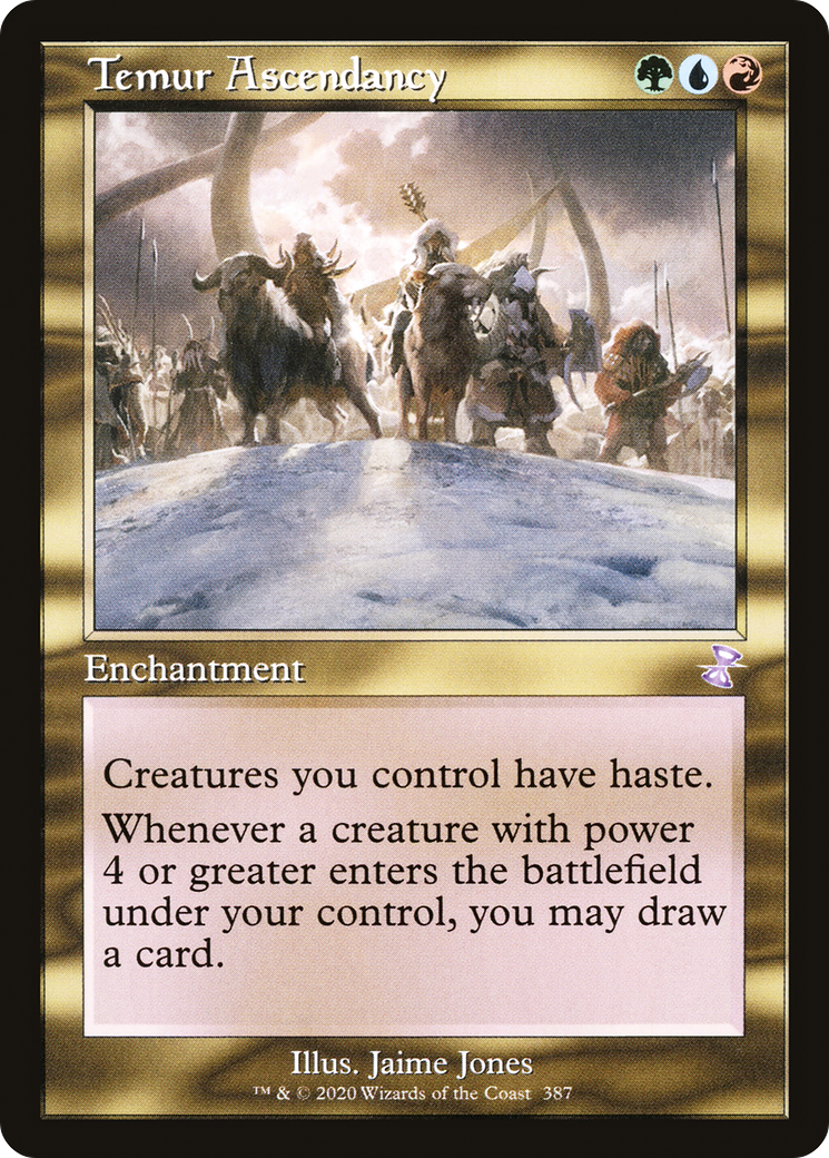 {R} Temur Ascendancy (Timeshifted) [Time Spiral Remastered][TSR 387]