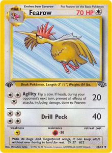 [PKM] Fearow (36/64) [Jungle 1st Edition]