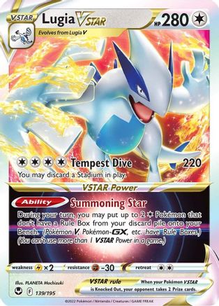 [PKM-R] Lugia VSTAR (139/195) [Sword & Shield: Silver Tempest]