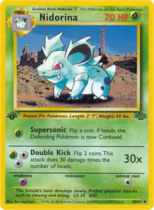 [PKM] Nidorina (40/64) [Jungle 1st Edition]