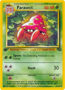 [PKM] Parasect (41/64) [Jungle 1st Edition]