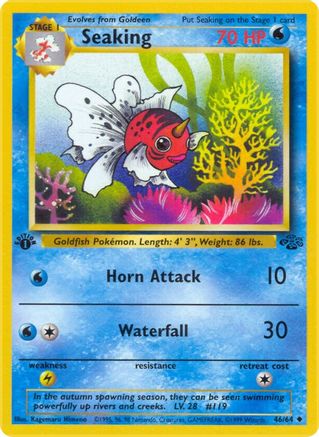 [PKM] Seaking (46/64) [Jungle 1st Edition]