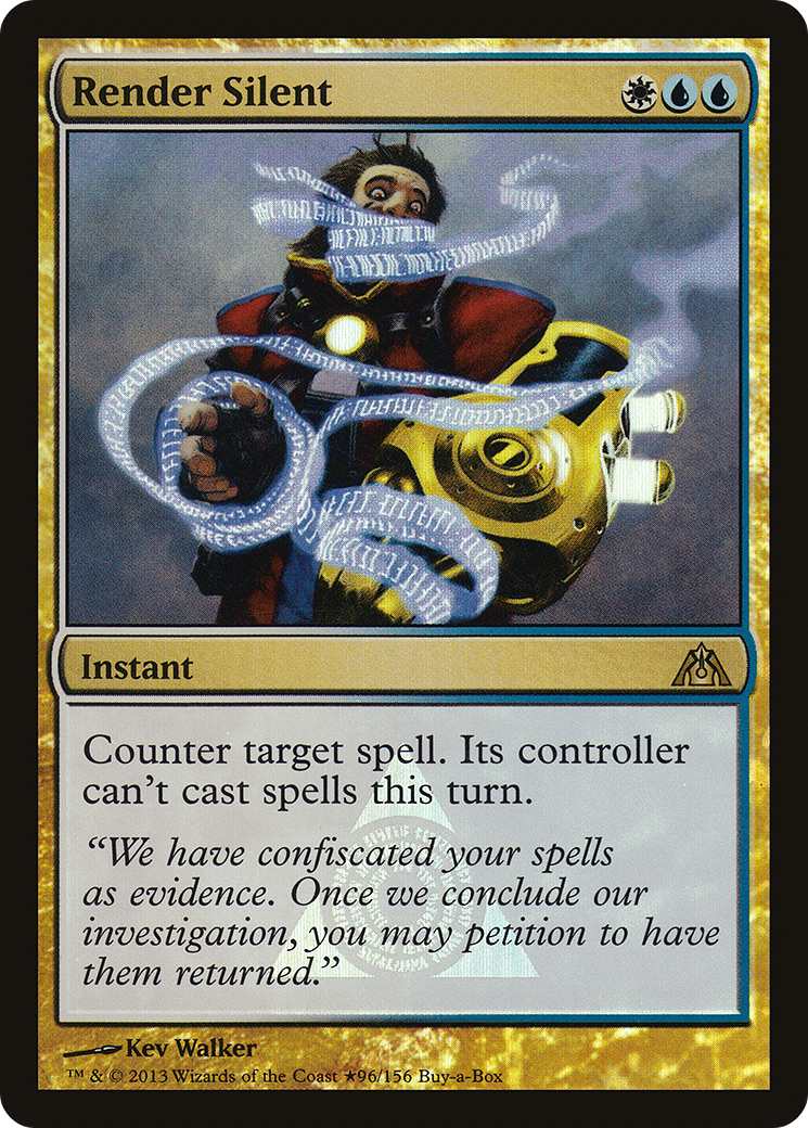 {R} Render Silent (Buy-A-Box) [Dragon's Maze Promos][PA DGM *96] - Misty Mountain Games