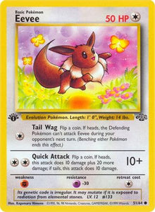 [PKM] Eevee (51/64) [Jungle 1st Edition]