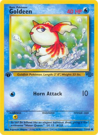 [PKM] Goldeen (53/64) [Jungle 1st Edition]