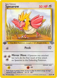 [PKM] Spearow (62/64) [Jungle 1st Edition]