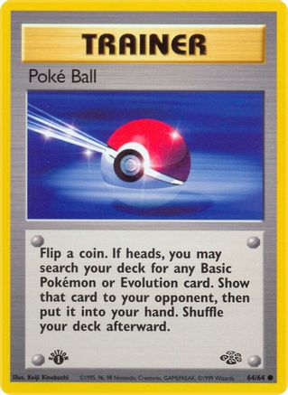 [TR] Poke Ball (64/64) [Jungle Unlimited]