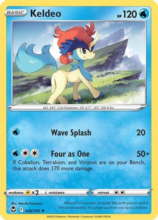 [PKM] Keldeo (046/195) [Sword & Shield: Silver Tempest]