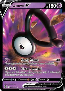 [PKM] Unown V (065/195) [Sword & Shield: Silver Tempest]