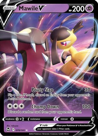 [PKM] Mawile V (070/195) [Sword & Shield: Silver Tempest]