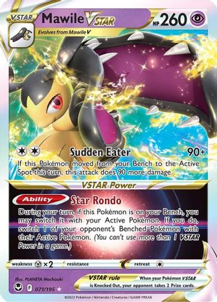 [PKM] Mawile VSTAR (071/195) [Sword & Shield: Silver Tempest]