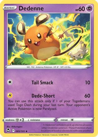 [PKM] Dedenne (085/195) [Sword & Shield: Silver Tempest]
