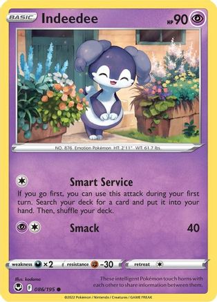 [PKM] Indeedee (086/195) [Sword & Shield: Silver Tempest]