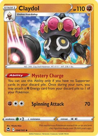 [PKM] Claydol (094/195) [Sword & Shield: Silver Tempest]
