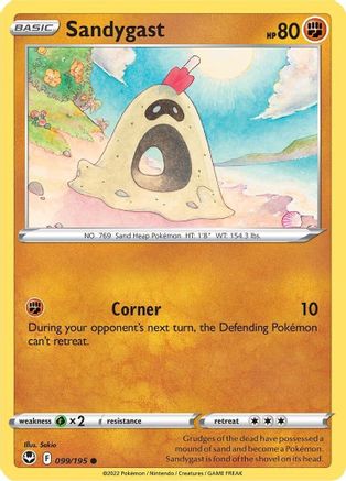 [PKM] Sandygast (099/195) [Sword & Shield: Silver Tempest]