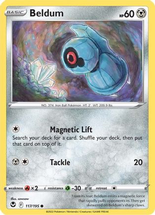 [PKM] Beldum (117/195) [Sword & Shield: Silver Tempest]