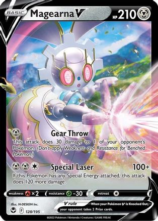 [PKM] Magearna V (128/195) [Sword & Shield: Silver Tempest]