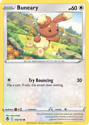 [PKM-C] Buneary (144/195) [Sword & Shield: Silver Tempest]