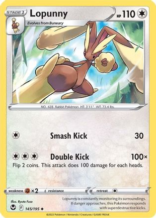 [PKM] Lopunny (145/195) [Sword & Shield: Silver Tempest]