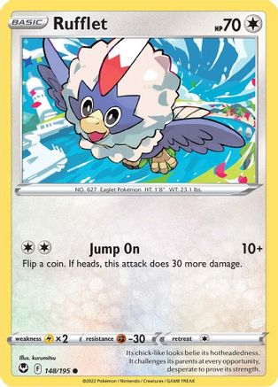 [PKM-C] Rufflet (148/195) [Sword & Shield: Silver Tempest]