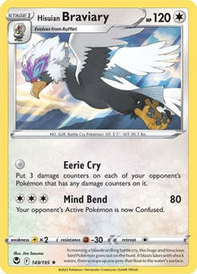 [PKM] Hisuian Braviary (149/195) [Sword & Shield: Silver Tempest]