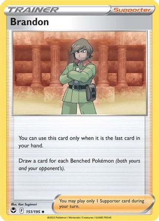 [PKM] Brandon (151/195) [Sword & Shield: Silver Tempest]