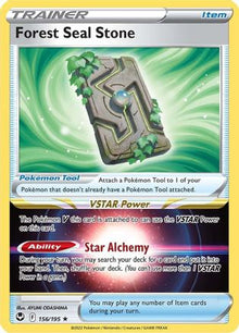 [PKM] Forest Seal Stone (156/195) [Sword & Shield: Silver Tempest]