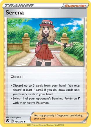 [PKM] Serena (164/195) [Sword & Shield: Silver Tempest]
