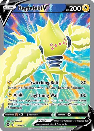 [PKM-R] Regieleki V (175/195) [Sword & Shield: Silver Tempest]