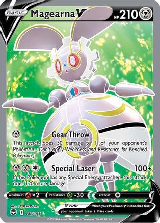 [PKM] Magearna V (182/195) [Sword & Shield: Silver Tempest]