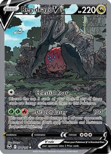 [PKM] Regidrago V (184/195) [Sword & Shield: Silver Tempest]