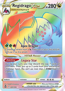 [PKM] Regidrago VSTAR (201/195) [Sword & Shield: Silver Tempest]