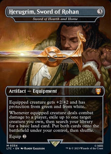 {R} Sword of Hearth and Home - Herugrim, Sword of Rohan [The Lord of the Rings: Tales of Middle-Earth Commander][LTC 354]
