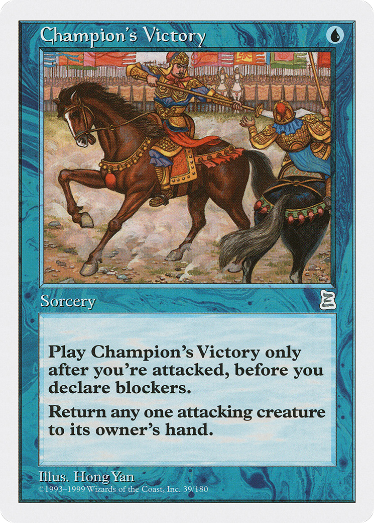{C} Champion's Victory [Portal Three Kingdoms][PTK 039]
