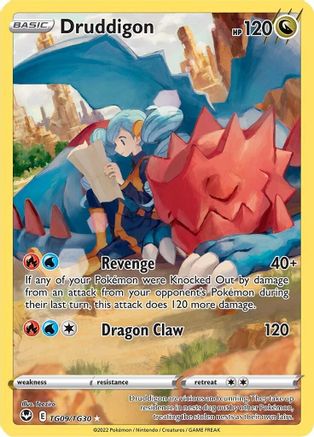 [PKM] Druddigon (TG09/TG30) [Sword & Shield: Silver Tempest]
