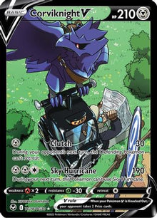 [PKM] Corviknight V (TG18/TG30) [Sword & Shield: Silver Tempest]